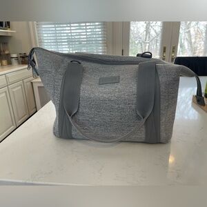 Dagne Dover Gray Duffel Bag